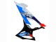 Mejores Carenados Moto BMW S1000RR 2019-2022 - Negro Rojo Azul Blanco