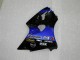 Mejores Carenados Moto Kawasaki ZX6R 2000-2002 - Azul Negro Brillante Elf Bridgestone