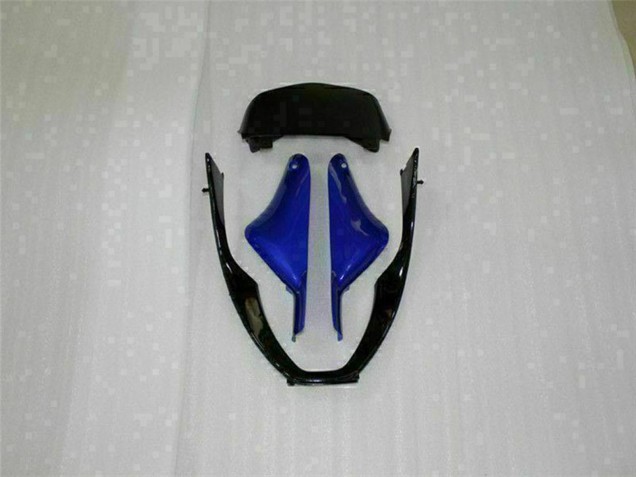 Mejores Carenados Moto Kawasaki ZX6R 2000-2002 - Azul Negro Brillante Elf Bridgestone