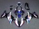 Mejores Carenados Moto BMW S1000RR 2019-2022 - Azul Blanco Rojo