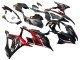 Mejores Carenados Moto BMW S1000RR 2019-2022 - Negro Rojo Oscuro