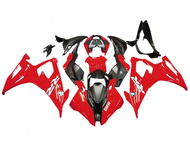 Mejores Kits Carenado Moto BMW S1000RR 2019-2022 - Rojo Negro