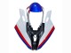 Mejores Carenados Moto BMW S1000RR 2019-2022 - Blanco Azul Rojo