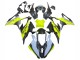 Mejores Carenados Moto BMW S1000RR 2019-2022 - Negro Amarillo Gris