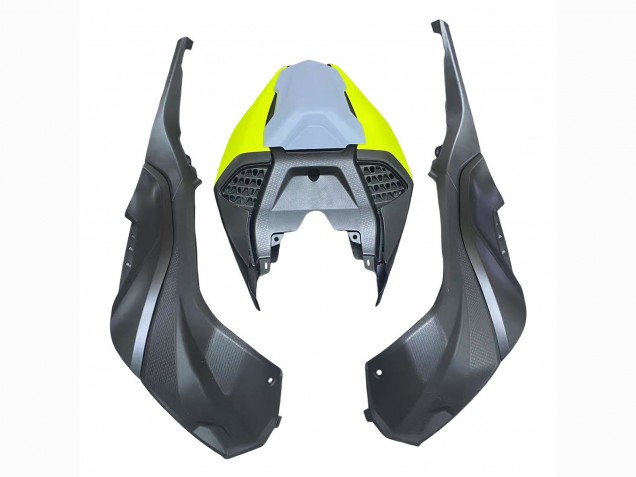 Mejores Carenados Moto BMW S1000RR 2019-2022 - Negro Amarillo Gris