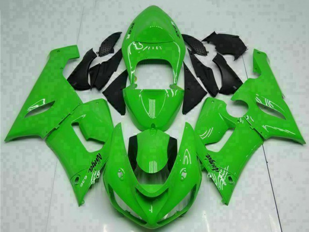 Mejores Carenado Moto Kawasaki ZX6R 2005-2006 - Verde
