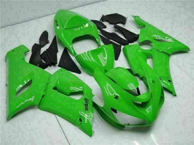 Mejores Carenado Moto Kawasaki ZX6R 2005-2006 - Verde