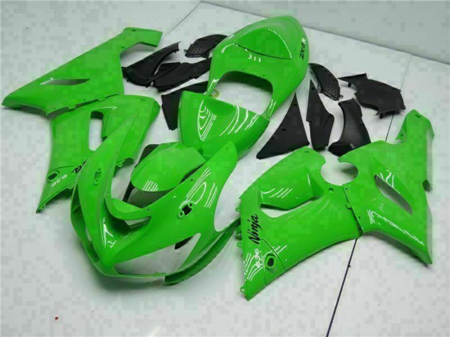 Mejores Carenado Moto Kawasaki ZX6R 2005-2006 - Verde