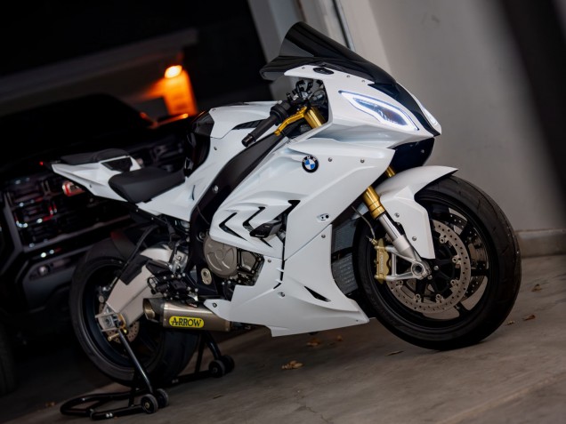Mejores Carenados Moto BMW S1000RR 2017-2018 - Blanco Brillante