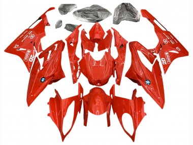 Mejores Carenados Moto BMW S1000RR 2017-2018 - Rojo Castrol