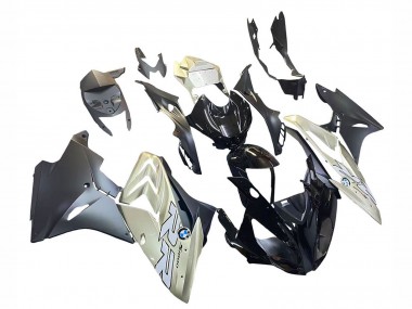 Mejores Carenados Moto BMW S1000RR 2017-2018 - Plata Negro