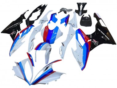 Mejores Kits Carenado Moto BMW S1000RR 2015-2016 - Blanco Rojo Azul Negro Brillante