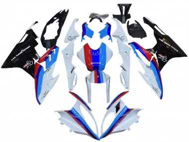 Mejores Kits Carenado Moto BMW S1000RR 2015-2016 - Blanco Rojo Azul Negro Brillante