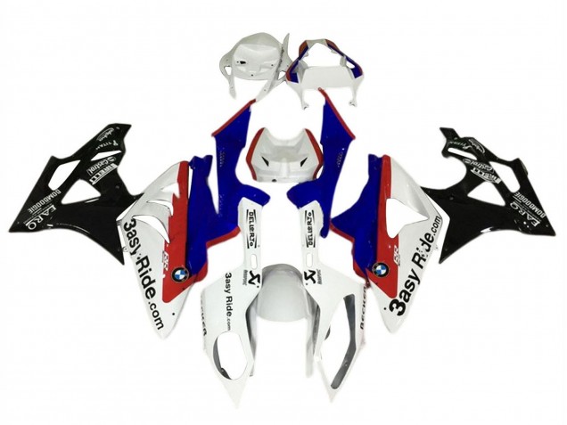 Mejores Carenado Moto BMW S1000RR 2015-2016 - Blanco Rojo Azul Negro Brillante