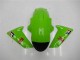 Mejores Carenados Moto Kawasaki ZX6R 2005-2006 - Verde Negro Brillante Elf