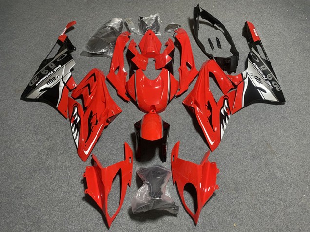 Mejores Carenados Moto BMW S1000RR 2015-2016 - Rojo Gris Negro