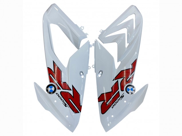 Mejores Carenados Moto BMW S1000RR 2015-2016 - Blanco Negro FibraCarbono
