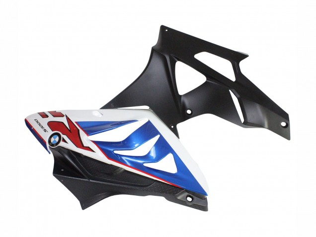 Mejores Carenados Moto BMW S1000RR 2009-2014 - Blanco Azul Negro Mate
