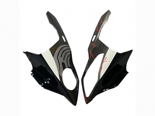 Mejores Carenado Moto BMW S1000RR 2009-2014 - Rojo Negro Brillante