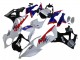 Mejores Carenados ABS BMW S1000RR 2009-2014 - Blanco Rojo Azul Negro Brillante