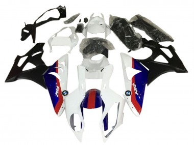 Mejores Carenados Moto BMW S1000RR 2009-2014 - Blanco Rojo Azul Negro
