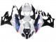Mejores Carenados Moto BMW S1000RR 2009-2014 - Blanco Rojo Azul Negro Brillante HP Becker Carbon