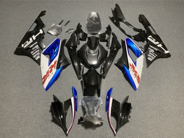 Mejores Carenados Moto BMW S1000RR 2009-2014 - Blanco Azul Negro Brillante HP Rojo RR