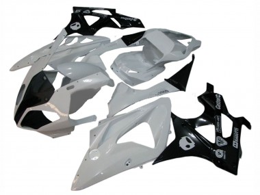 Mejores Carenados Moto BMW S1000RR 2009-2014 - Blanco Negro Brillante