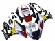 Mejores Carenados Moto BMW S1000RR 2009-2014 - Blanco Rojo Amarillo Negro Castrol