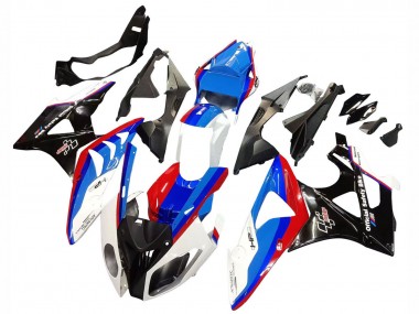 Mejores Completo Carenados Moto BMW S1000RR 2009-2014 - Blanco Rojo Azul Negro Brillante