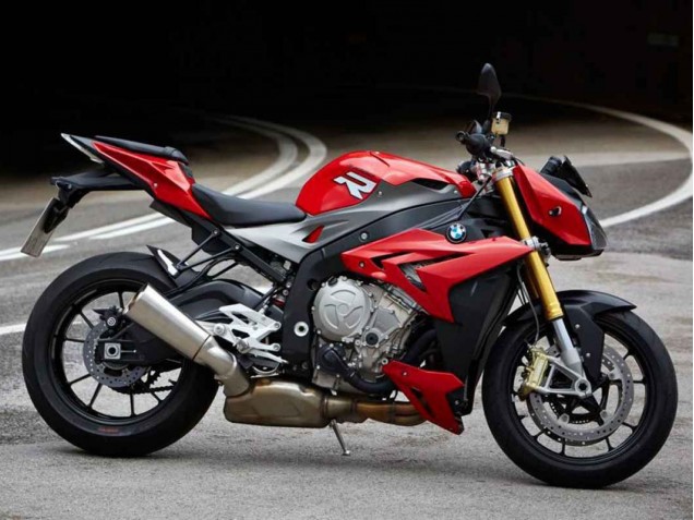 Mejores Carenados Moto BMW S1000R 2014-2016 - Negro Rojo