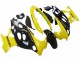 Mejores Carenados Moto Suzuki GSX600F/GSX750F 2004-2006 - Negro Brillante Amarillo