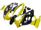 Mejores Carenados Moto Suzuki GSX600F/GSX750F 2004-2006 - Negro Brillante Amarillo