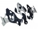 Mejores Carenado Moto Suzuki GSX600F/GSX750F 2004-2006 - Negro Brillante Gris