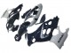 Mejores Carenado Moto Suzuki GSX600F/GSX750F 2004-2006 - Negro Brillante Gris