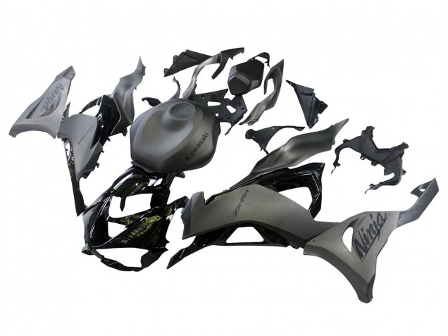 Mejores Carenados Moto Kawasaki ZX6R 2023-2025 - Gris Ninja