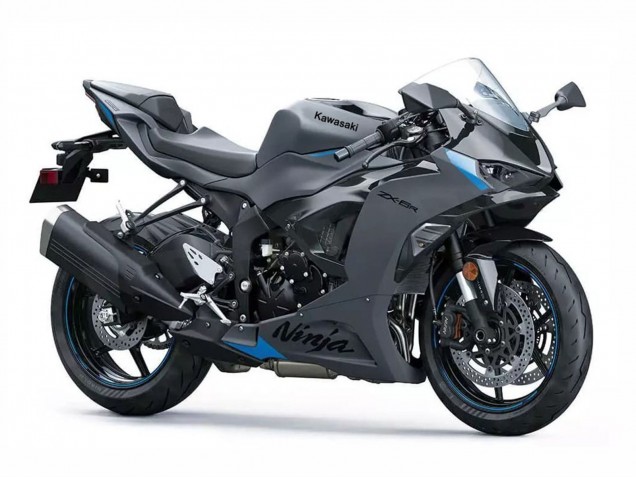 Mejores Carenados Moto Kawasaki ZX6R 2023-2025 - Gris Ninja