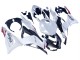 Mejores Carenados Moto Kawasaki ZX6R 2023-2025 - Blanco Perla Negro Rojo