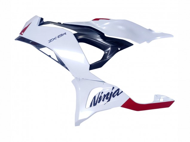 Mejores Carenados Moto Kawasaki ZX6R 2023-2025 - Blanco Perla Negro Rojo