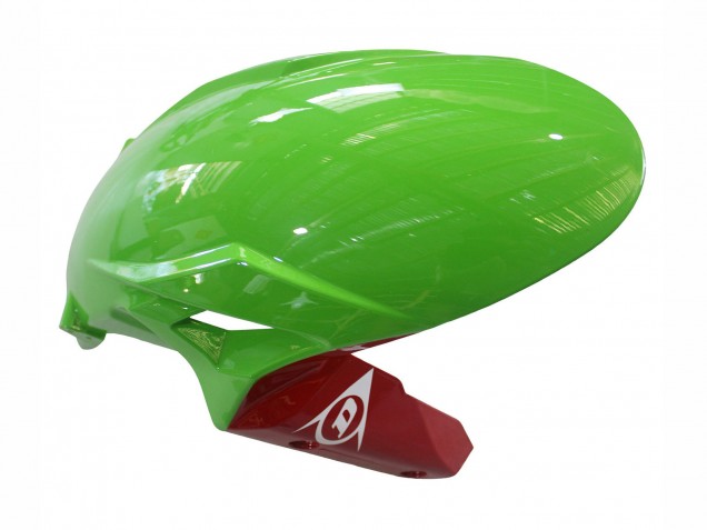 Mejores Carenados Moto Kawasaki ZX6R 2023-2025 - Verde Negro Rojo Amarillo Dunlop