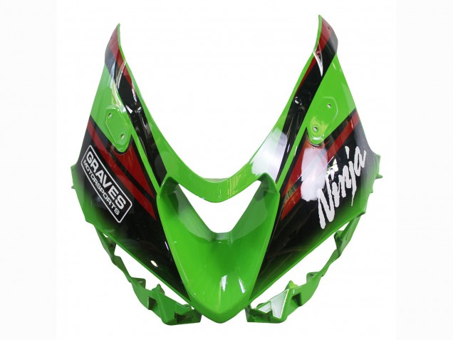 Mejores Carenados Moto Kawasaki ZX6R 2023-2025 - Verde Negro Rojo Amarillo Dunlop
