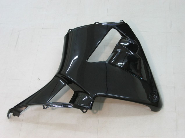 Mejores Carenados Moto Honda CBR600RR 2003-2004 - Negro Brillante Rojo Calcomanías