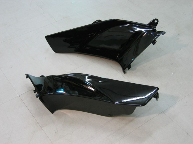 Mejores Carenados Moto Honda CBR600RR 2003-2004 - Negro Brillante Rojo Calcomanías