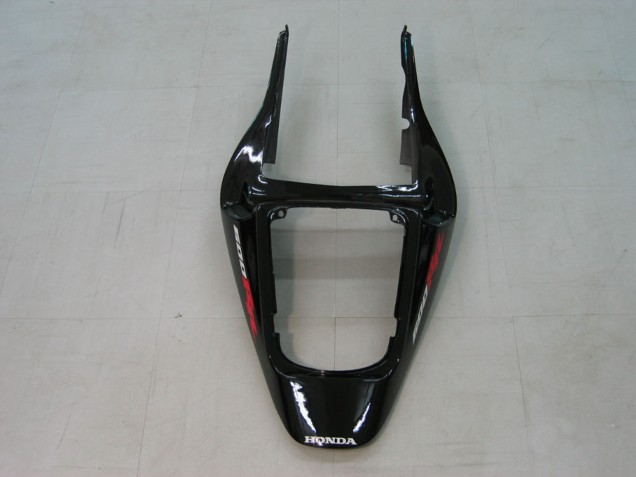 Mejores Carenados Moto Honda CBR600RR 2003-2004 - Negro Brillante Rojo Calcomanías