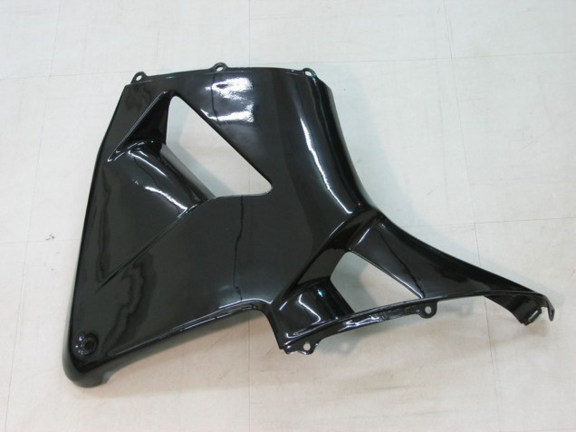 Mejores Carenados Moto Honda CBR600RR 2003-2004 - Negro Brillante Rojo Calcomanías