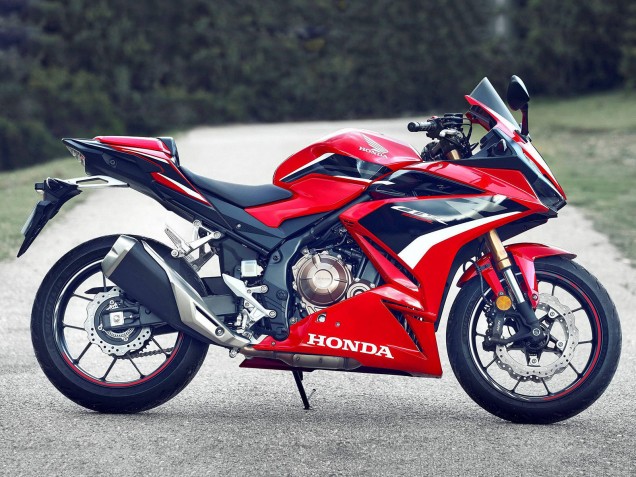 Mejores Carenado Moto Honda CBR500R 2022-2023 - Rojo Blanco Negro