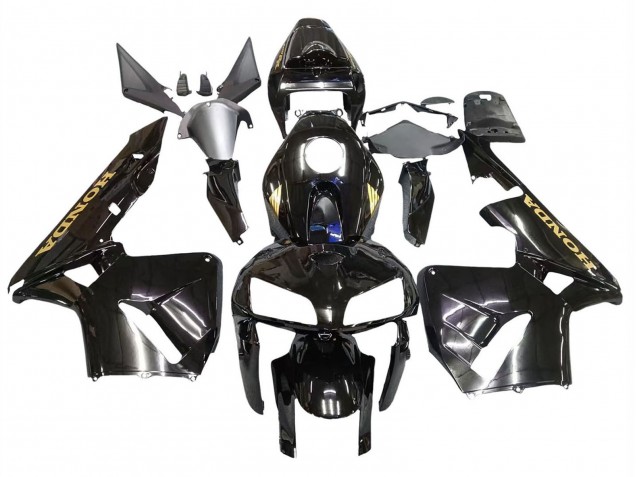Mejores Carenados Moto Honda CBR600RR 2005-2006 - Negro Oro Logo
