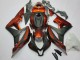 Mejores Kits Carenado Moto Honda CBR600RR 2007-2008 - Naranja Negro Mate