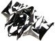 Mejores Kits Carenado Moto Honda CBR600RR 2007-2008 - Plata Negro Brillante