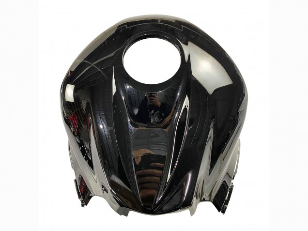 Mejores Kits Carenado Moto Honda CBR600RR 2007-2008 - Plata Negro Brillante